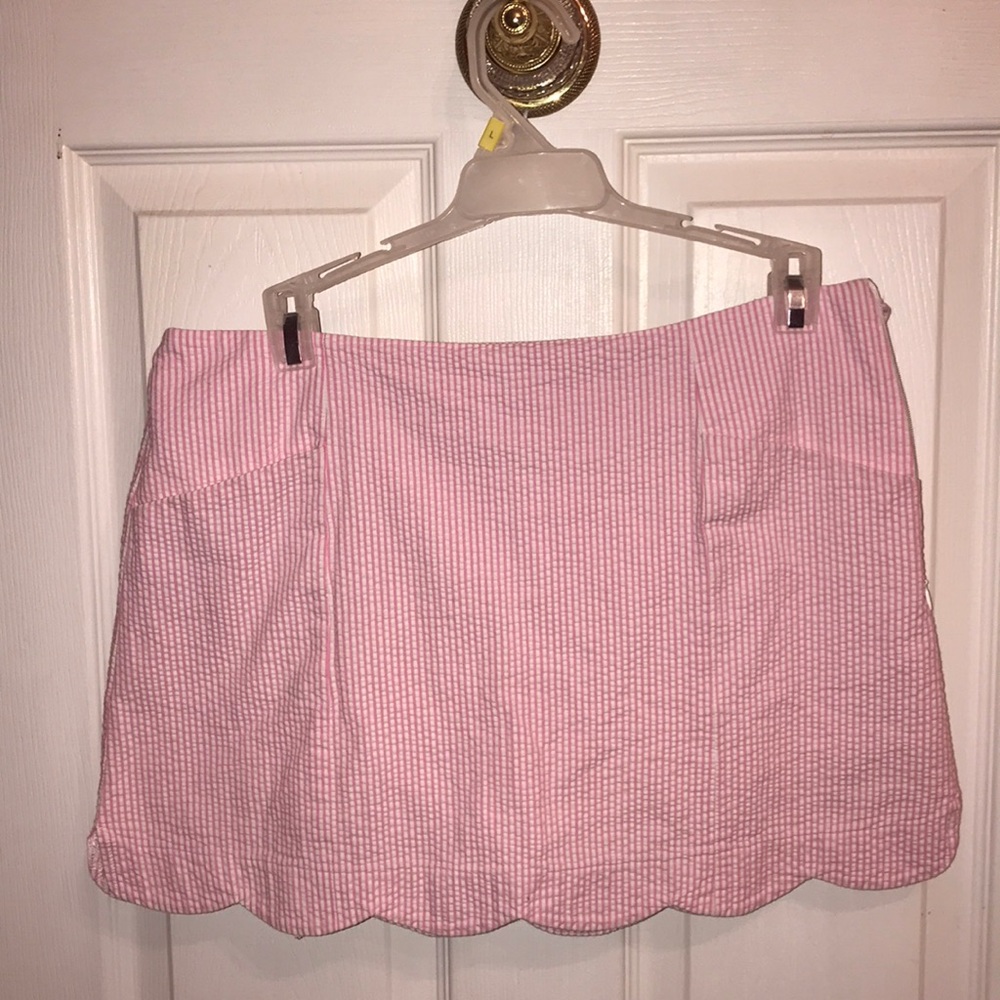 Lilly Pulitzer Seersucker Skirt